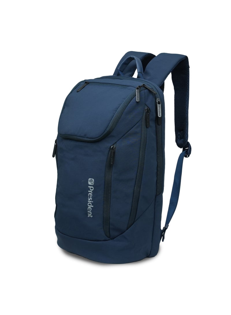 PRESIDENT Backpack Business Travel Durable Backpack with waterproof Fashionable Multifunctional College School Backpack for Men Women Camping Hiking Outdoor Sports ( Blue ) BPP2517 - Image 3
