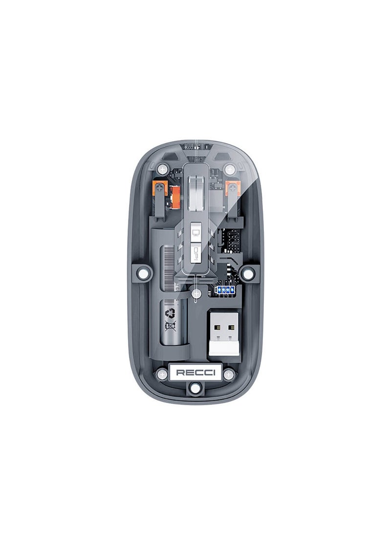 Recci Recci RCS-M01 Space Capsule Series Multimode Wireless Transparent Design Mouse  - Image 1