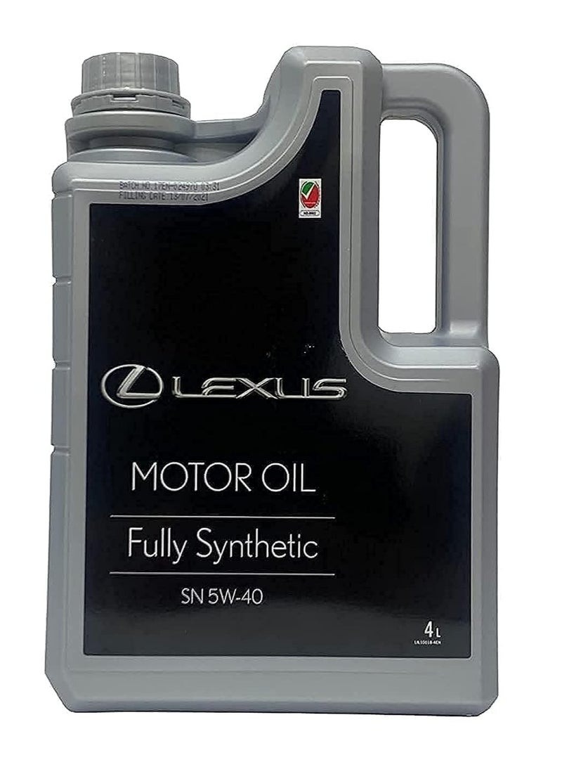 LEXUS GENUINE OIL 5W40 SYNTHETIC 4LTR - Image 1