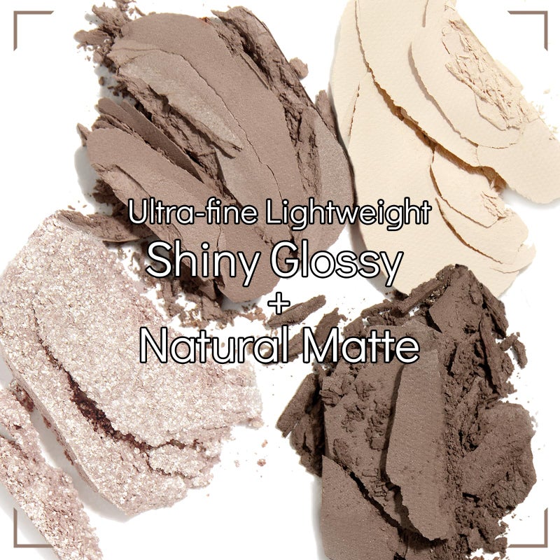 KYDA 4 Colors Brown Eyeshadow Palette - Image 1