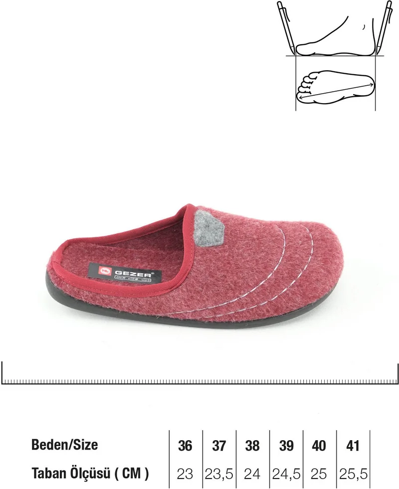 جيزر Women's Winter Home Garden Removable Insole Slippers