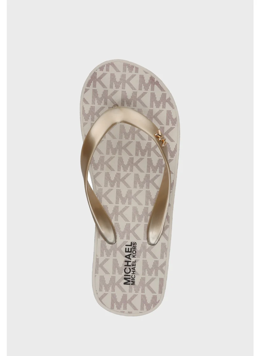 Michael Kors Youth Gage Kylo Flip Flops