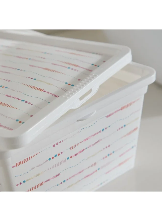 Home Box Meadows Trend Printed Box 5 Liter