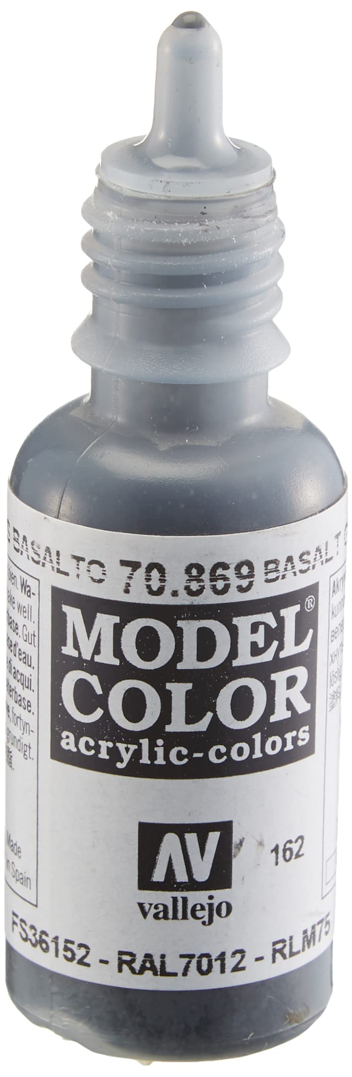Vallejo Basalt Grey Paint, 17ml - Image 4
