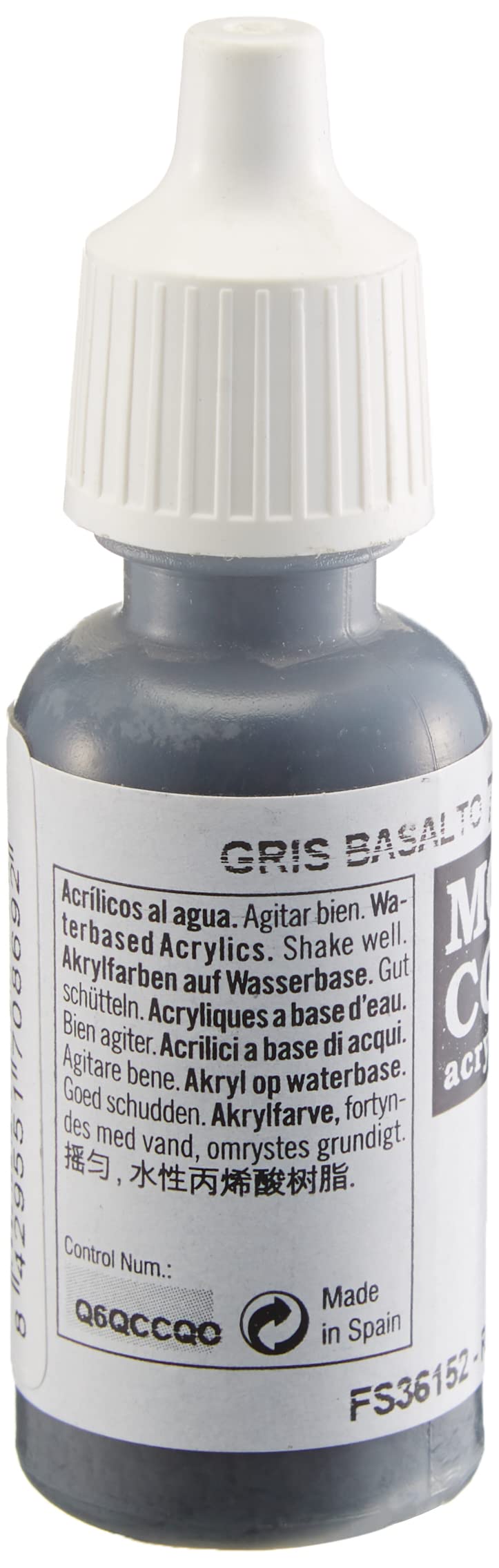 Vallejo Basalt Grey Paint, 17ml - Image 2