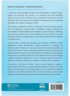 Hospital Quality: Implementing, Managing, and Sustaining an Effective Quality Management System  - Image 2