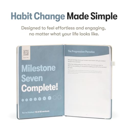 Habit Nest The Bodyweight Home Workout Journal. 13-Week Program. NO EQUIPMENT NEEDED. Fitness Planner,Fitness Journal,Workout Notebook. - Image 4