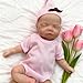 OtardDolls Silicone Baby Doll 10 Inch Full Body Soft Silicone Reborn Baby Mini Real Life Baby Dolls Handmade Real Babies Baby Dolls Set - Image 2