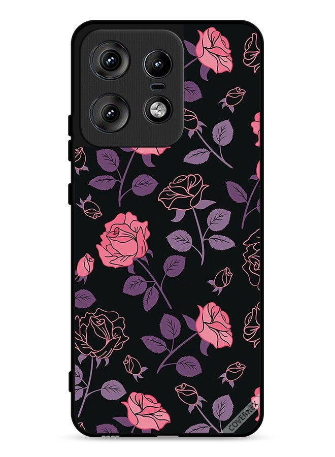 Covernex Motorola Edge 50 Pro 5G Protective Case Cover Pastel Goth Roses  - Image 1