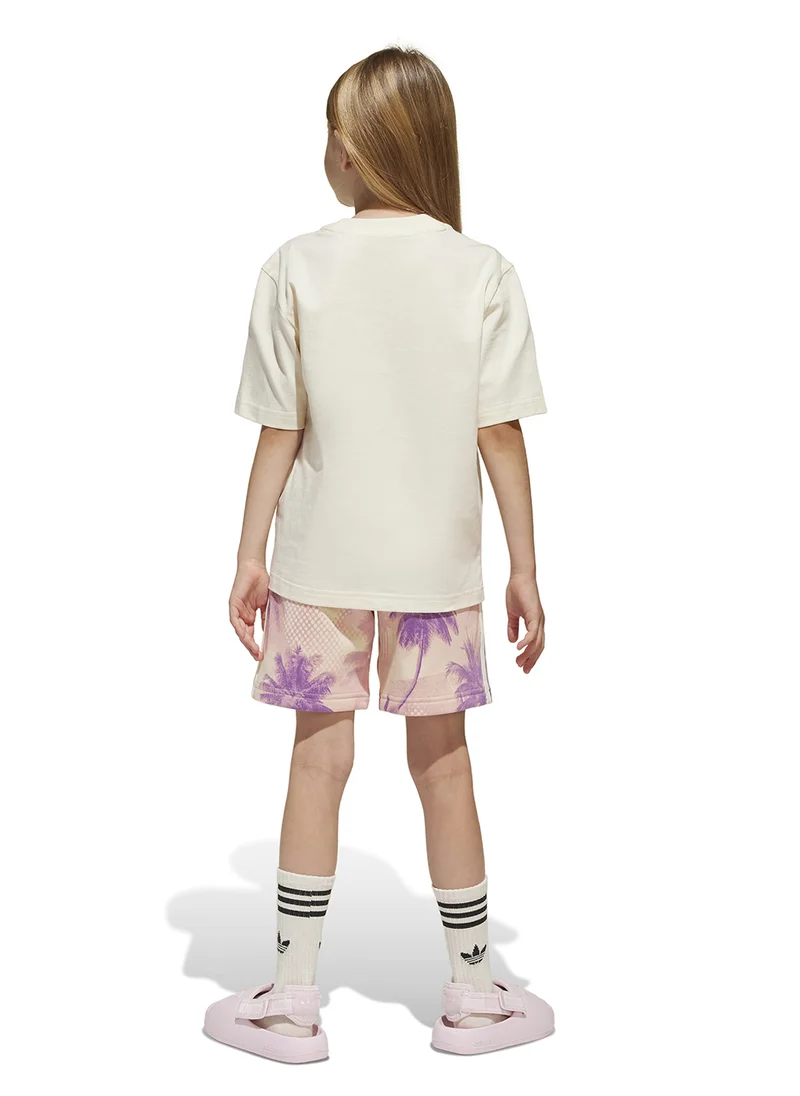 اديداس اوريجينالز Kids Shorts And T-Shirt Set