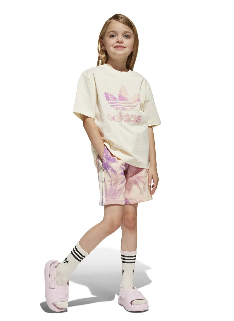 اديداس اوريجينالز Kids Shorts And T-Shirt Set