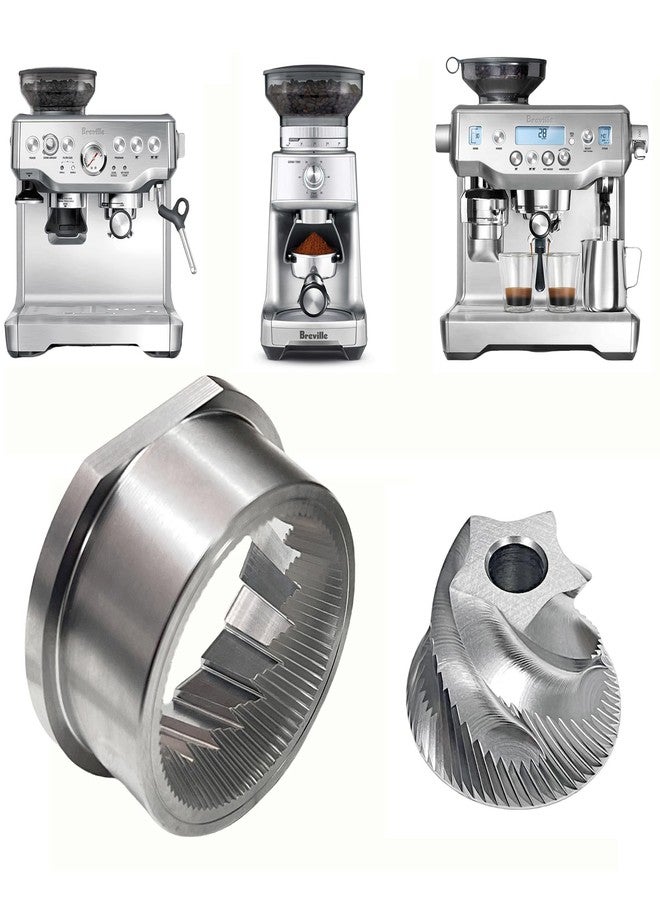 Brewvana Conical Grinder Burr Set Replacement Compatible with Breville Espresso Machines Coffee Grinder Burr(Pre 1926 PDC) - Image 1