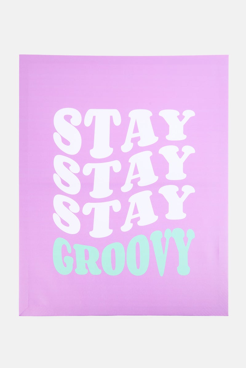 Boltze Stay Stay Stay Groovy Wall Poster Board, Multicolor - Image 1