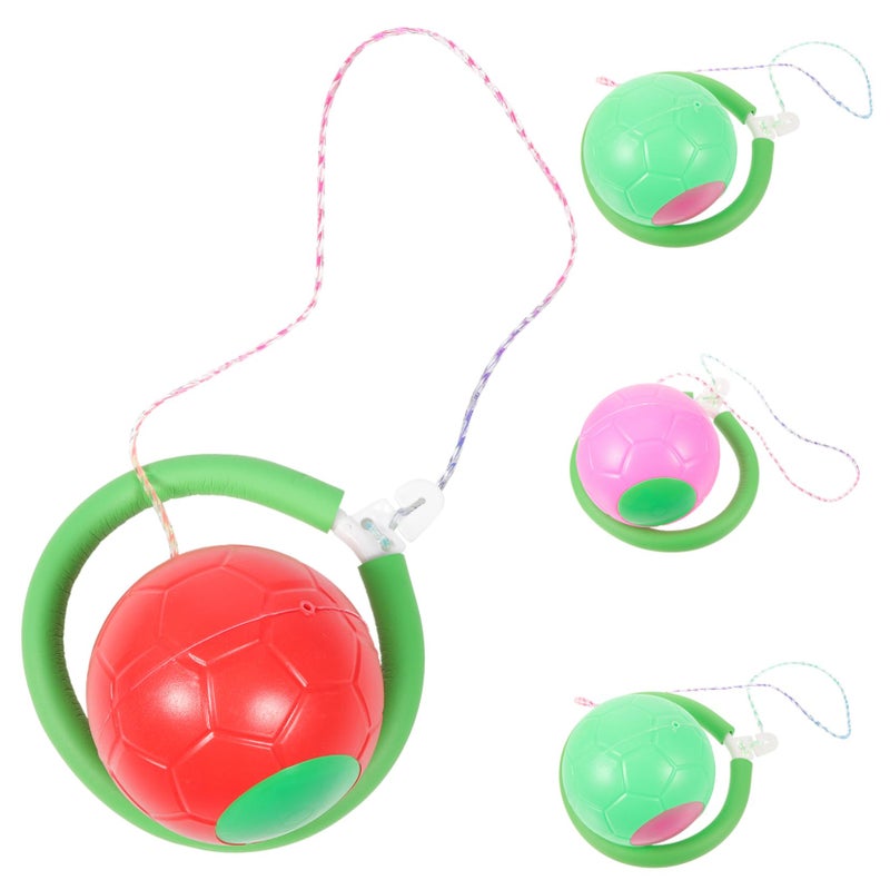 One Legged Jumping Ball For Outdoor Play Fitness Equipment Random Color 4 Pcs Set - Image 2
