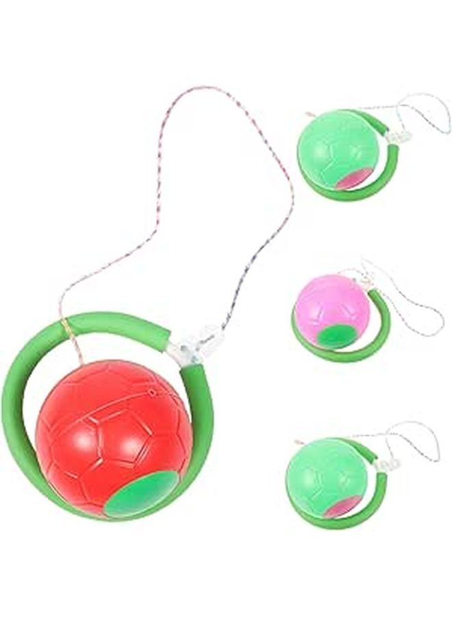 One Legged Jumping Ball For Outdoor Play Fitness Equipment Random Color 4 Pcs Set - Image 1