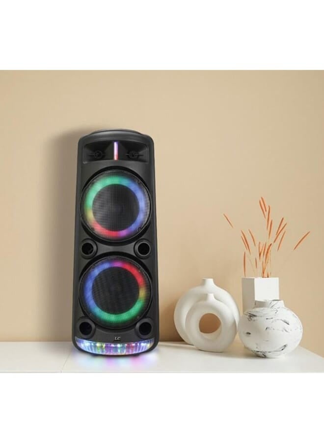 LC BT Portable Speaker 25W with Microphone and Remote Control - Image 2