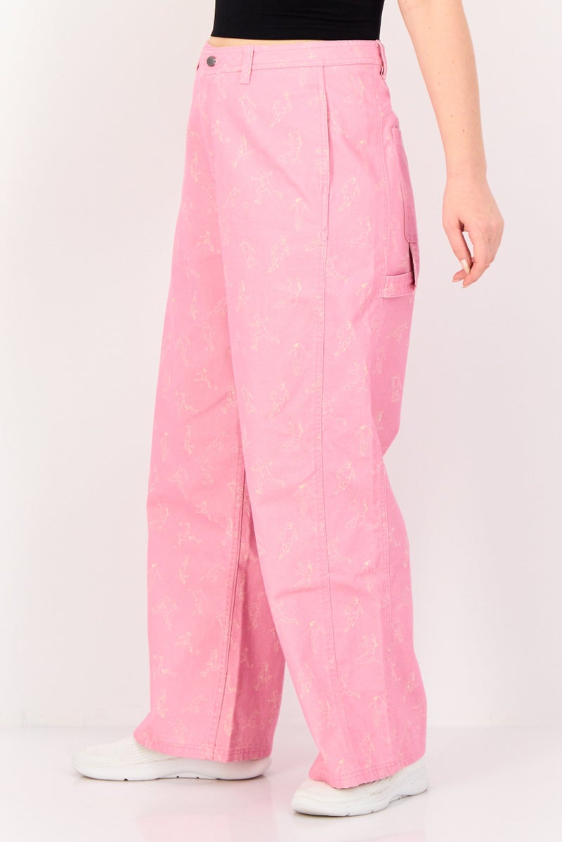 PUMA Women Sportswear Fit Outdoor Track Pants, Pink - Image 2