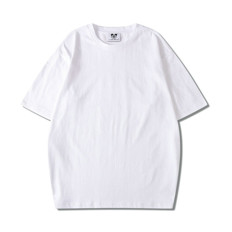 Color Tie-Dye Short-Sleeved T-Shirt Men'S Trendy Brand Men'S And Women'S Loose Design Sense Street Fashion Hip-Hop T-Shirt - Image 1