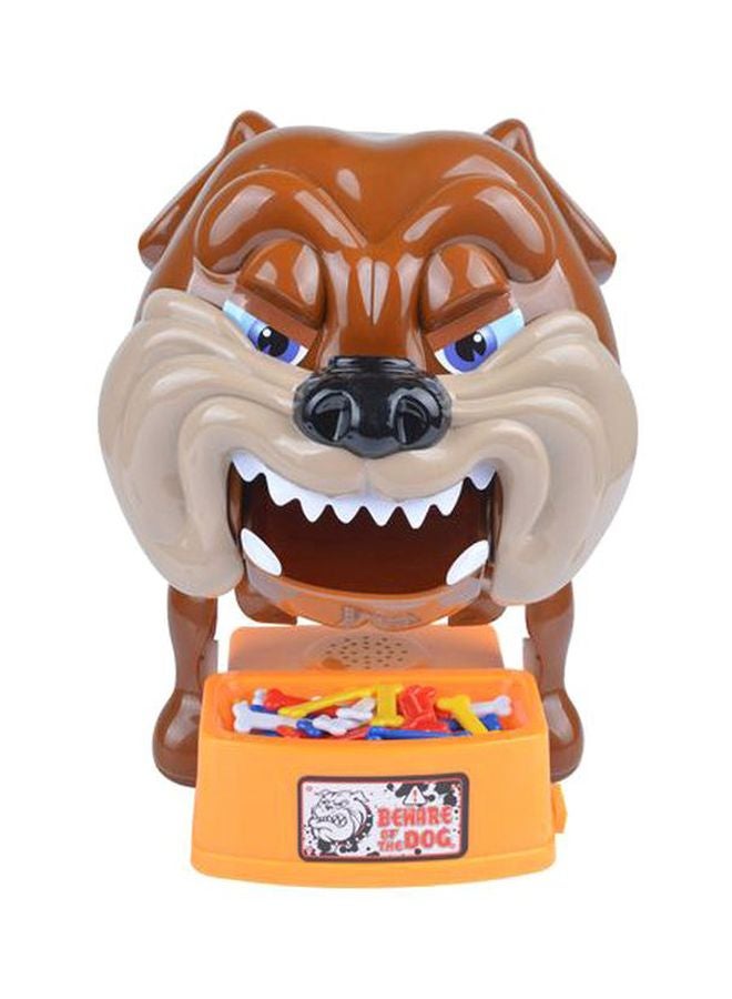 لعبة مسلية على شكل كلب توضع أعلى الطاولة