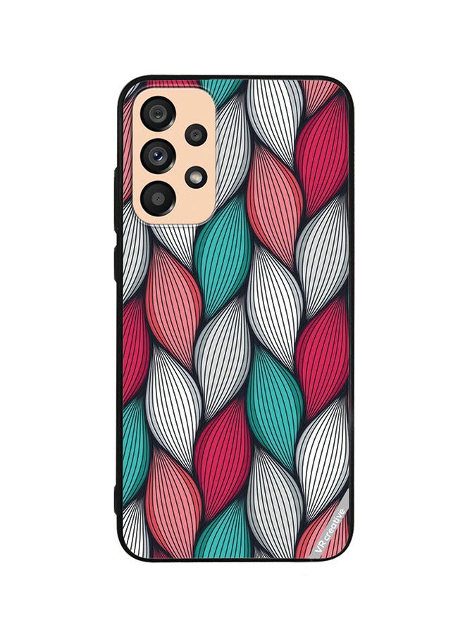 VR CREATIVE - Protective Case Cover For Samsung Galaxy A73 5G Abstract Design Multicolour - Image 1