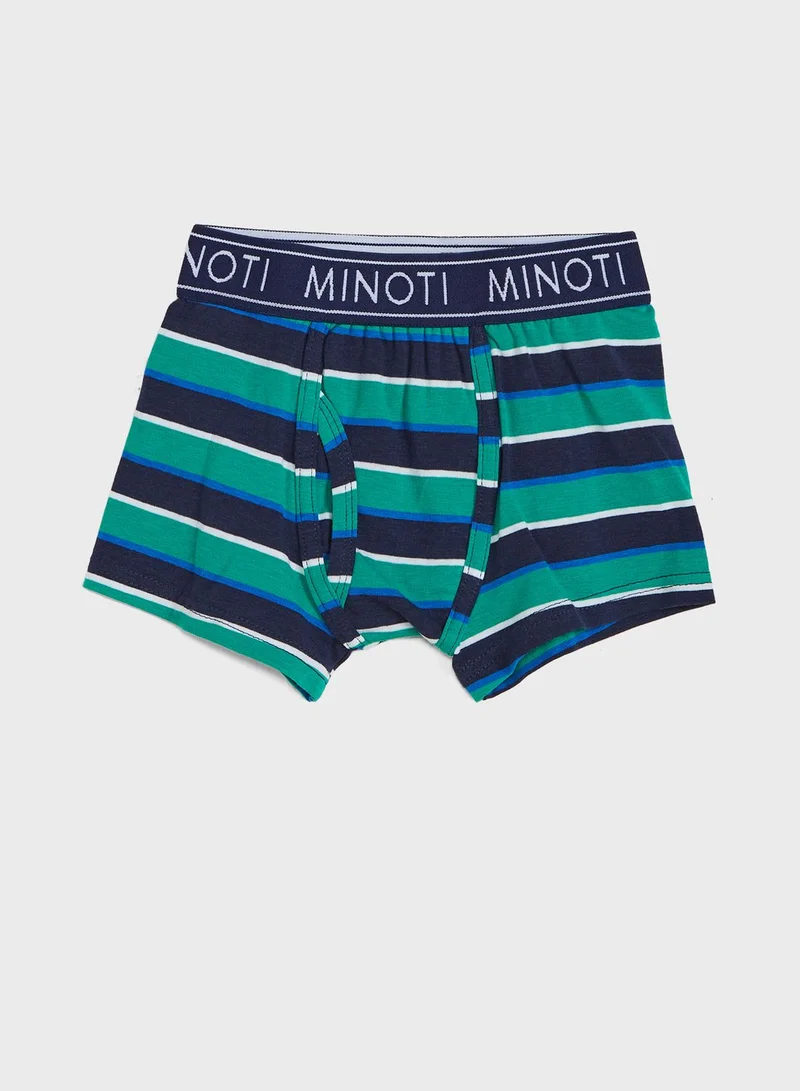 MINOTI Kids 3 Pack Assorted Boxers