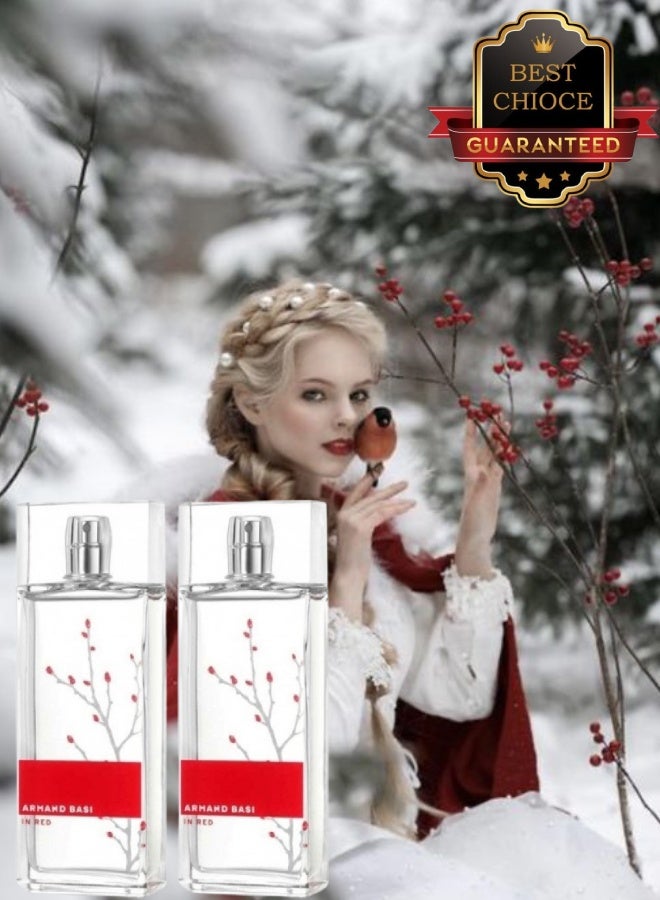 ARMAND BASI 2 Pieces Armand Basi In Red Perfume 100ML - Image 1