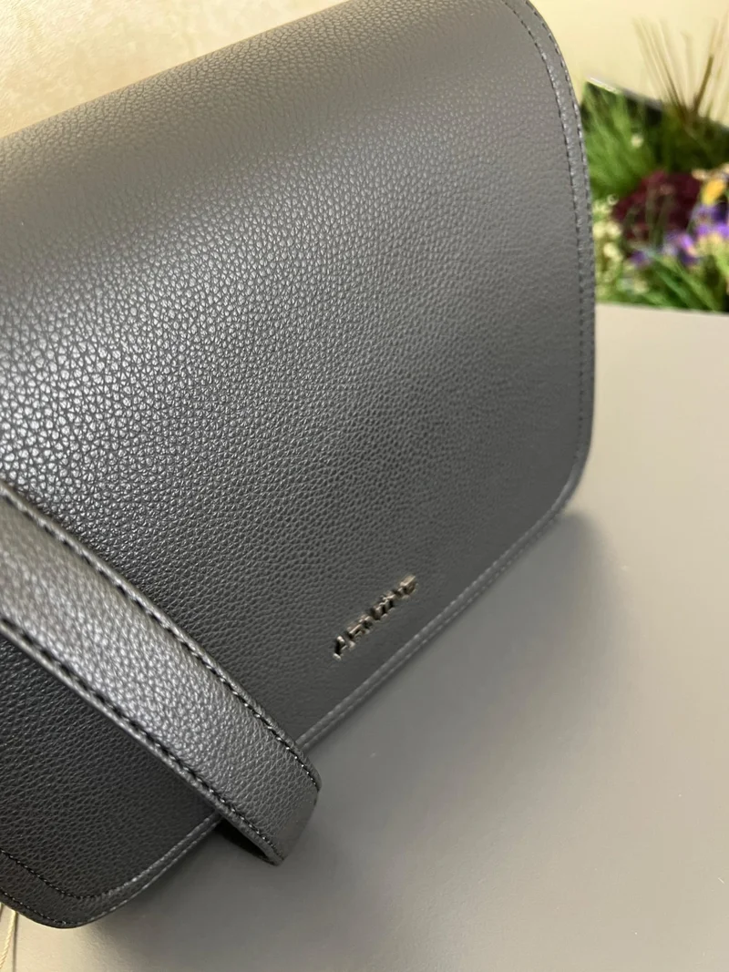 ARMINE ARM.189.PİA Special Color Konbin Leather Ladies Handbag Designed as Hand and Shoulder Bag