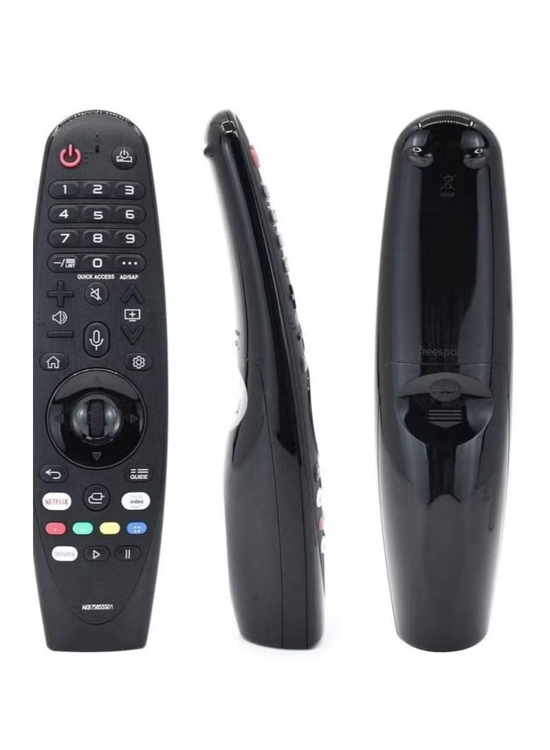 TIGER Replacement Remote Control for LG Smart TVs – Compatible with MR20GA Voice Magic Remote & Model AKB75855501 – Original Quality Design with Voice Function, Easy Pairing & Full Navigation Support – Ideal LG TV Remote Substitute – Black - Image 2