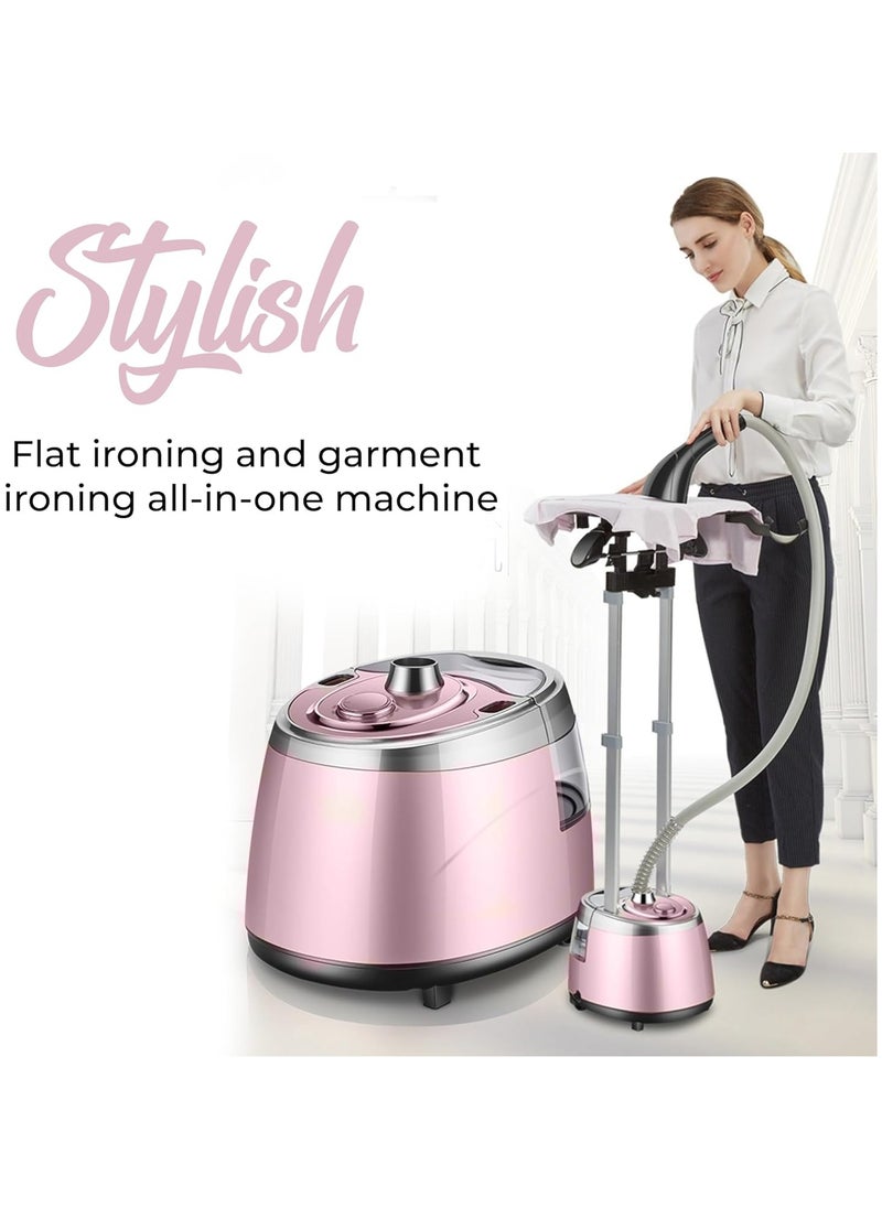 Piccasio Garment Steamer for Clothes, Adjustable Height with Hanger 2000W, Steam Iron 40 Second Heating Time, Detachable Ironing Board, Sanitized Garment, Heat Insulated Steam Hose  - Image 4