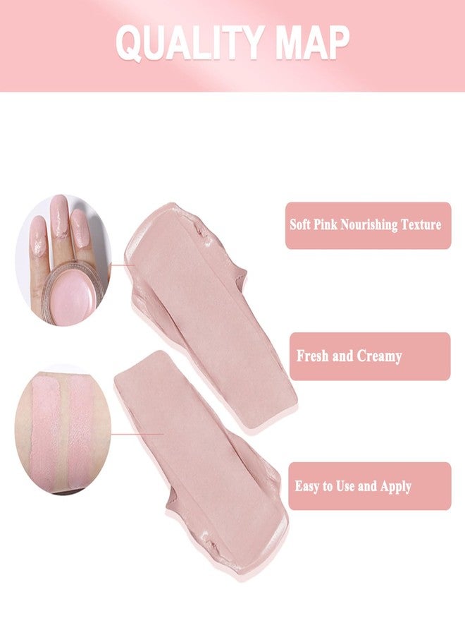 teerova Under Eye Brightener, Concealer Full Coverage for Dark circles, Lightweight Radiant Cream Under Eye Concealer (Soft Pink) - Image 5