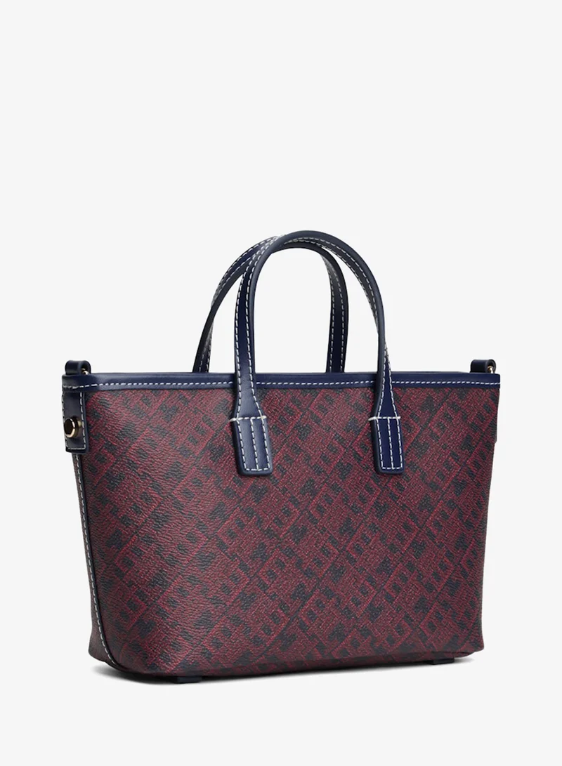 تومي هيلفيغر Monoplay Leather Nano Tote