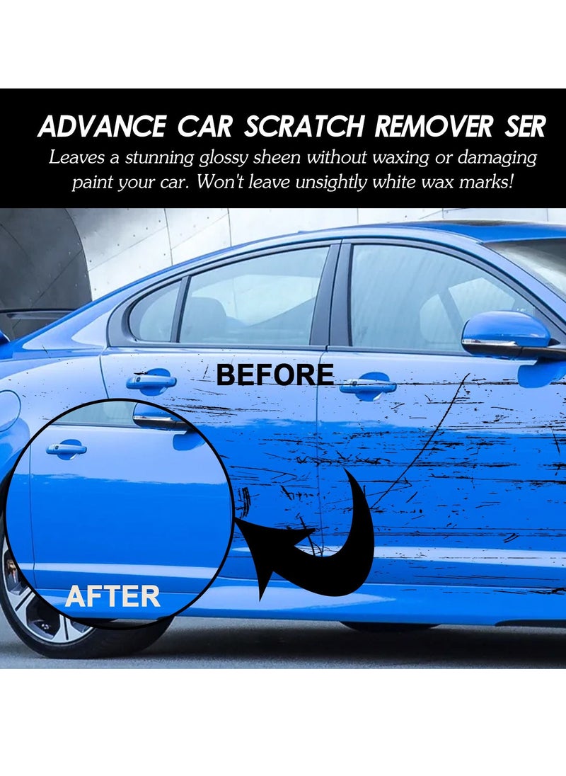 RAYHONG Car Scratch Repair Spray, Car Quick Repair Nano Spray, Fast Flawless Repair Scratch Spray, Nano Ceramic Crystal Coating Car Fine Scratch Removal Spray (120ml + Sponge Brush and Wipe)  - Image 4