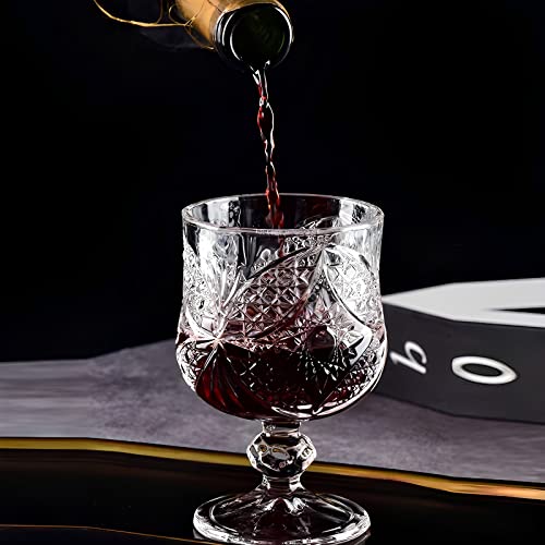 Soopiiso Cordial Glasses,1.7oz/50ml,Shot Glasses Set of 8,shot glasses with stem/tequila shot glasses/Sherry glasses - Image 5