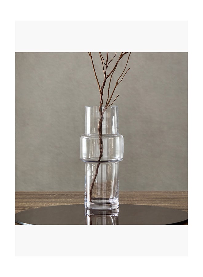Home Box Eclat Middle Glass Blob Vase 10 x 30 x 13 cm - Image 1