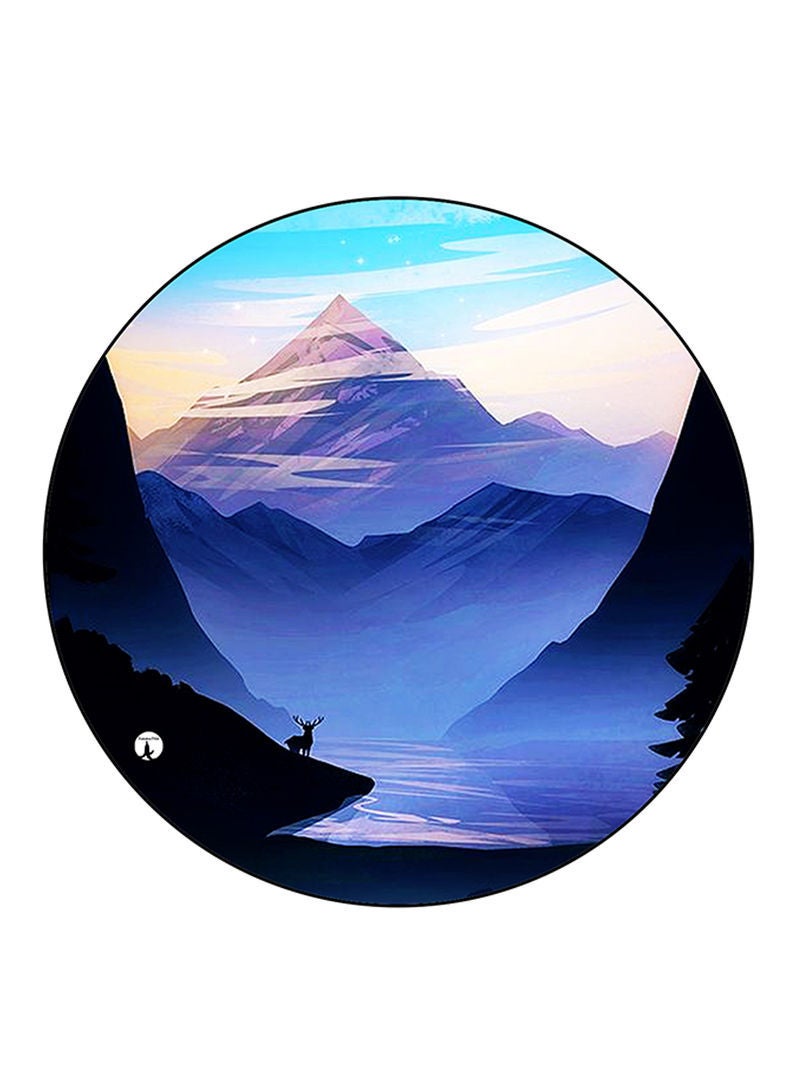 RKN Nature Printed Large Pin Multicolour - Image 1