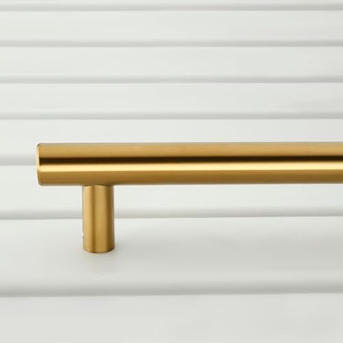 LAPO Luxury 12-Inch Door Handle for Main Door PVD Matt Gold Stainless Steel Door Pull Handle for Home, Office, Hotel - Suitable for Wooden and Glass Doors-Pack of 1 | Gold Finish | 3 Years Warranty - Image 4