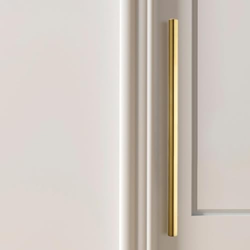 LAPO Luxury 12-Inch Door Handle for Main Door PVD Matt Gold Stainless Steel Door Pull Handle for Home, Office, Hotel - Suitable for Wooden and Glass Doors-Pack of 1 | Gold Finish | 3 Years Warranty - Image 5