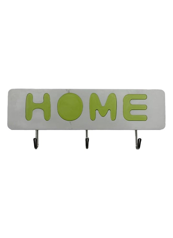 CATANES 1 Pcs Sticky Hanger With 3 Hook- Home Design 21x1.5x8 Cm Multicolour  - Image 1