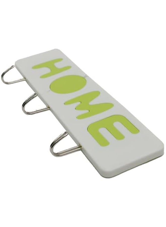 CATANES 1 Pcs Sticky Hanger With 3 Hook- Home Design 21x1.5x8 Cm Multicolour  - Image 2