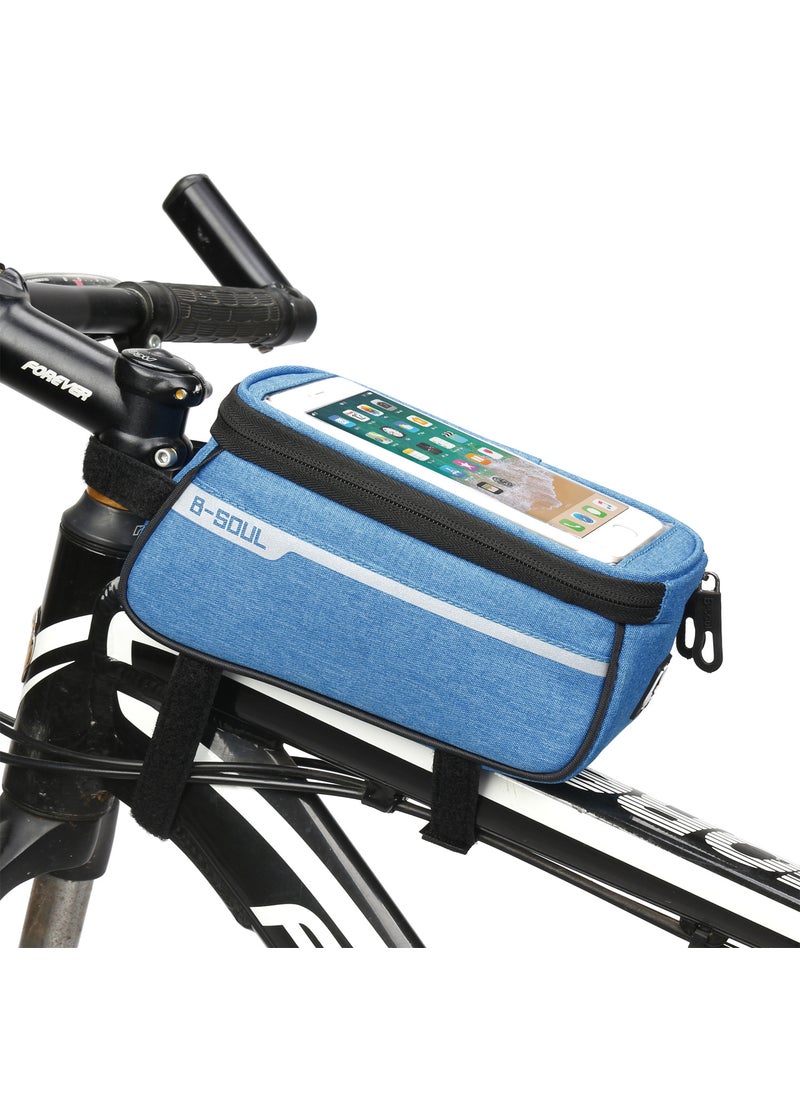 Generic B-SOUL Bike Bag Mountain Road Cycling Gear Saddle Pouch Blue 