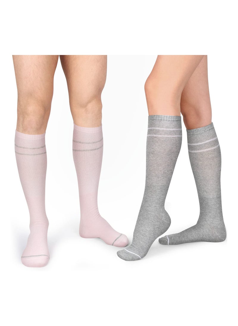 KASTWAVE - Compression Socks, 6 Pairs Maternity Compression Socks, 20-30 mmHg Circulation Support Socks, Compression Stockings for Women Pregnancy, Support for Recovery - Image 1