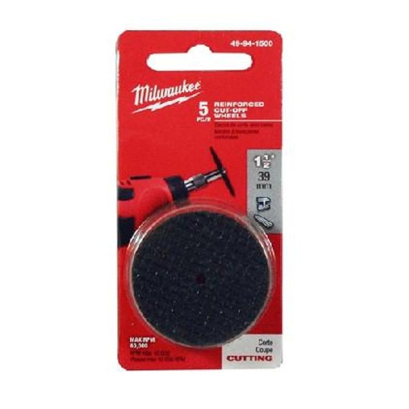 49-94-1500 1-1/2'' Reinforced Cutting Disc Cut-Off Wheels Globally trusted affordable quality