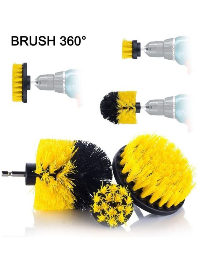 3-Piece Drill Car Cleaning Brush - Image 2