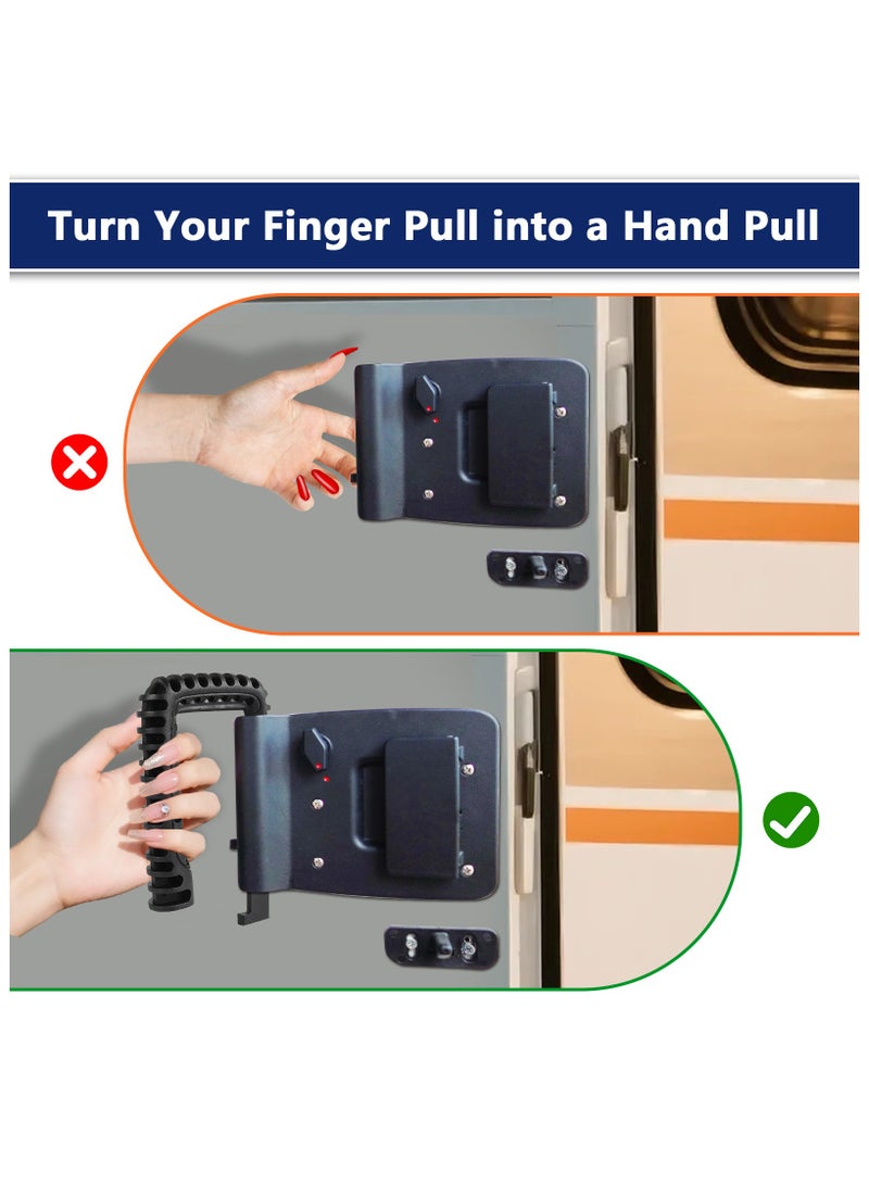 general RV Door Handle Accessory Hand-Pulled Suitable for RV and Camper Vehicle Safety Grip - Image 4
