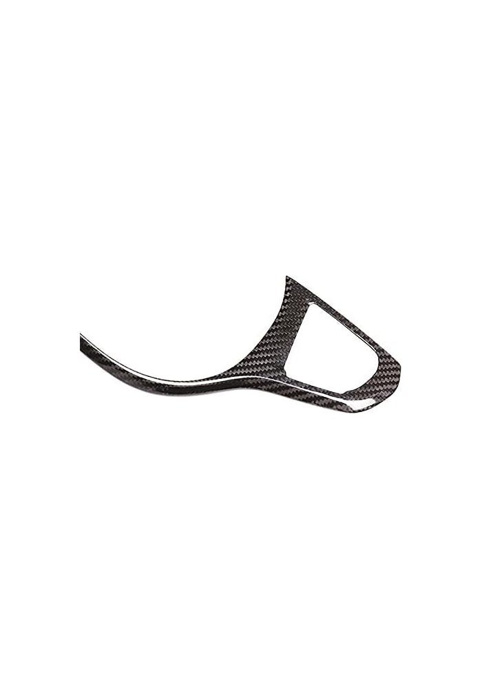 QASULER Carbon Fiber Steering Wheel Trim for BMW - Image 3