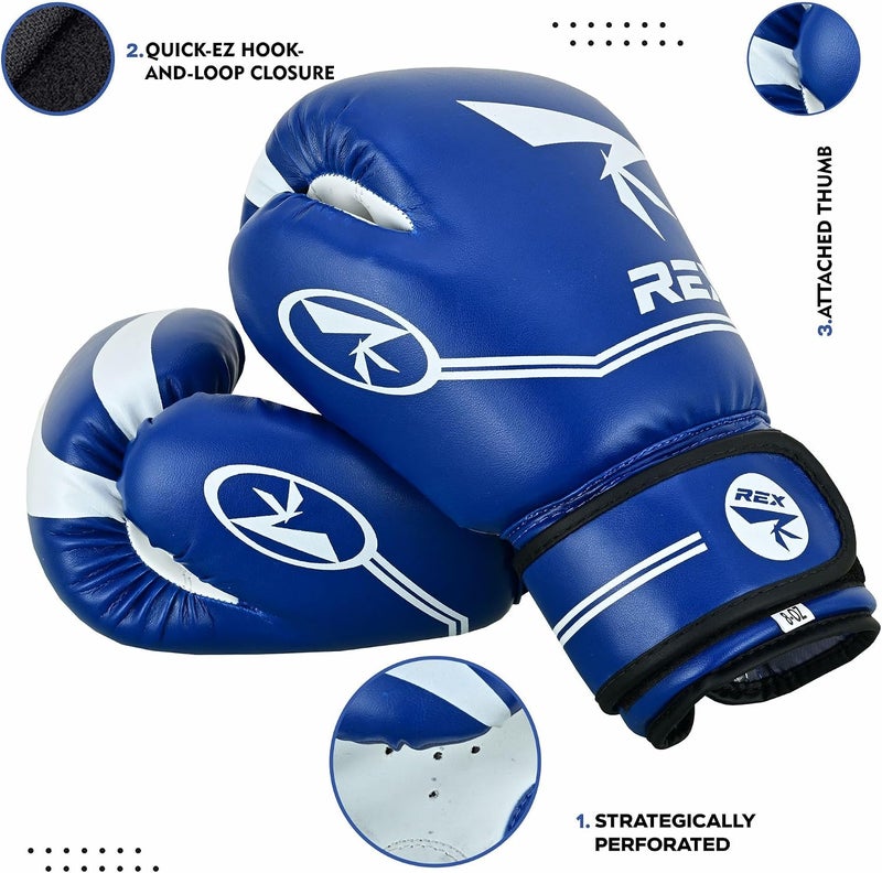 Kids Boxing Gloves for Boys & Girls, Junior Training Gloves 2oz–8oz with Wrist Support, Lightweight Youth Boxing Gloves for Punching Bag, Kickboxing & Muay Thai - Image 4
