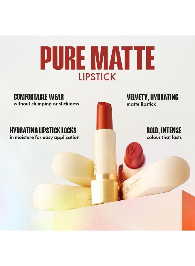 FOCALLURE FA203 Makeup Products Lipstick Matte Long-Lasting Waterproof Premium Lipstick - Image 4