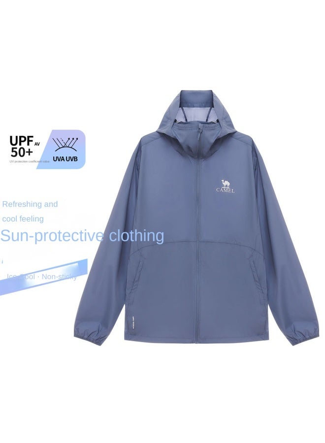 camel Full Face Sun Protection】uv Protection Breathable Sun Shirt For Men, Summer Lightweight Sun Protection Jacket, Men's Sports Sun Protective Outerwear - Image 1