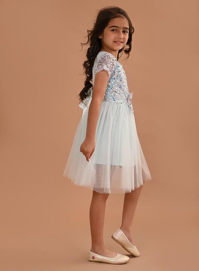 LILPICKS Sequin Tulle Dress - Image 3