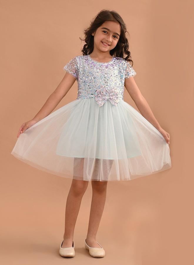 LILPICKS Sequin Tulle Dress - Image 5